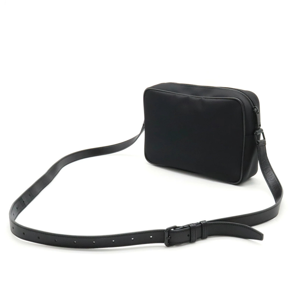 SAINT LAURENT PARIS Yves YSL Camp Camera Bag Shoulder Leather Black - Picture 2 of 7